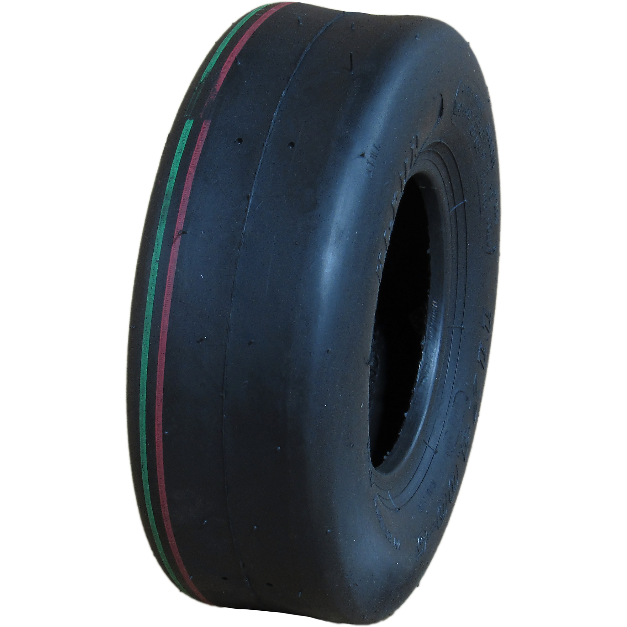 HI-RUN, Lawn Garden Tire, SU19 Smooth, Tire Size 11X4.00-5 Load Range Rating B, Model# WD1057